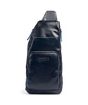 Piquadro Blue Square Revamp RFID Sling bag navy