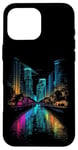 iPhone 16 Pro Max Miami River Florida USA Urban Trendy Colorful City Souvenir Case