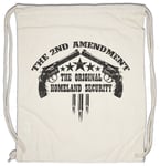 The 2nd Amendment II Drawstring Bag Pistol Gun Guns Rifle Rifles US Law Laws Fun