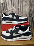 Nike Air Max 90 Obsidian/white Men’s Size UK 13 EUR 48.5 US 14 DM0029-400