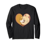 Veterinarian Veterinary Medicine Cute Heart Dog And Cat Long Sleeve T-Shirt