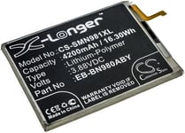 Kompatibelt med Samsung SM-N981U, 3.88V, 4200 mAh