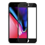 Full Cover Tempered Glass Screen Protector for Apple iPhone 8 Plus - Black