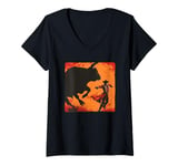 Womens Strong Matador Costume for Bull Fighting Lovers V-Neck T-Shirt