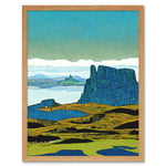 The Storr Isle Of Skye Scottish Landscape Art Print Framed Poster Wall Decor 12x16 inch