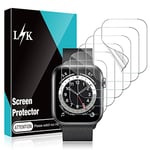 LϟK 6 Pièces Protection Écran pour Apple Watch 42mm Series 3 2 1 und 44mm Series 4 5 6 - sans Bulles Haute Définition Qualité Supérieure Transparent Doux TPU Film Protection écran