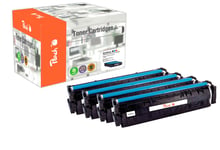 Peach-lasertoner som passar till Peach HP Color LaserJet Pro M 254 dw bläckpatron, , Cyan