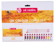 Talens Art Creation Oil Colour Combi Set med oljefärg