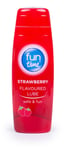 Fun Time Strawberry Flavour Lubricant Water Based Gel Edible Sex Aid Bottle 75ml