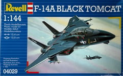 Revell F-14A Black Tomcat 1:144 Model Kit 04029 Aircraft ~ NEW & SEALED