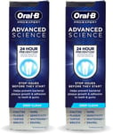 Oral B Advanced Science Deep Clean Toothpaste 75ml X 2