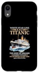 Coque pour iPhone XR Titanic Expert – White Starline RMS Titanic Garçons Filles