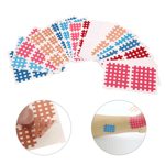 1piece 2/6/8 Cross Stickers Kinesiology Tape Pain Relief Sports 8 White