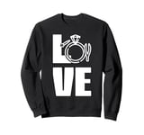 Jewellery Design Fan, Jewellery Maker, Love Jewellery Sweatshirt