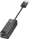 HP USB 3.0 to RJ45 Adapter G2 - nettverksadapter - USB 3.0 - Gigabit Ethernet x 1