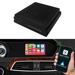 Road Top Wireless Carplay Adapter for Mercedes Benz A/B/C/E/CLA/GLA/GLK/ML/SLD with NTG4.5 System, Fit for Apple Carplay & Android Auto,Bluetooth,Mirroring,Siri Voice, Camera Input