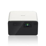 Epson EF-21W Mini Smart Laser Projector | Projecteur Vidéo Portable Full HD, 1920 x 1080p, Haut-Parleur Bluetooth 5W, Projection au Mur, au Sol ou au Plafond, 1000 Lumens, Google TV | 150", Blanc