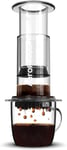 AeroPress Clear Coffee Press – 3 in 1 brew method combines French Press, Pour