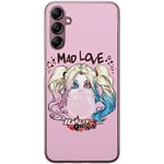 ERT GROUP Coque de téléphone Portable pour Samsung A14 4G/5G Original et sous Licence Officielle DC Motif Harley Quinn 001 Parfaitement adapté à la Forme du téléphone Portable, Coque en TPU