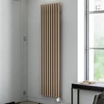 Terma Electric Radiator, Steel, Quartz Mocha, 1800h x 480w (mm) [1kw]