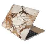 Unbranded Skal Macbook Air 11.6-tum - Marmor Vit & Guld
