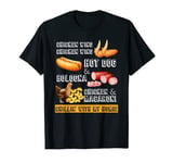 Chicken Wing Chicken Wing Hotdog and Bologna Men Women Kids T-Shirt