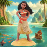 Figurine audio Tonies Disney Princess Moana. Brand New