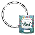 Rust-Oleum White Mould Resistant Garden Paint in Matt Finish - Cotton (WHITE) 750ml