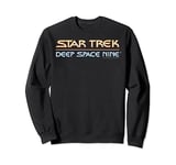 Star Trek DS9 Deep Space Nine Chrome Logo Sweatshirt