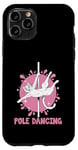 Coque pour iPhone 11 Pro Chat Pole Dancing Poledance Dancer Pole Dance