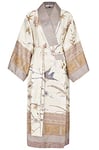 Bassetti Fong 99238 Kimono Bathrobe V2 Size S/M Beige