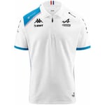 T-shirt Kappa  Polo Acrem BWT Alpine F1 Team 2023  Blanc