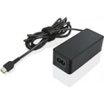 Lenovo 45W Standard AC Adapter (USB Type-C) - Netzteil - Wechselstrom 100-240 V - 45 Watt - för 100e (1:a/2nd Gen),