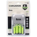 Chargeur de batterie - TM ELECTRON - R03/R6 - Rechargeable