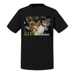 T-Shirt Enfant Trophee Grand Chelem Champion Roger Federer Tennis Superstar Sport