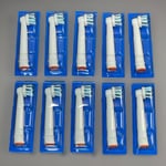 Genuine Oral-B Cross-Action Toothbrush Heads, 10 Pack, New, Individually Sealed