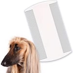 A1SONIC® White Durable Double Sided Nit Combs for Head Lice Detection Comb with Holder (Also Ideal for Pet Flea) its removes Nits, Lice and Fleas and Eggs