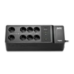 APC Back-UPS, 500VA/300W Floor/Wall Mount, 230V, 8x CEE 7/3 Schuko outlets, USB Type A Port, User Replac