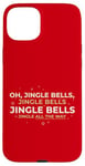 Coque pour iPhone 15 Plus Oh Jingle Bells Jingle All The Way, paroles de Noël, Peggy Lee