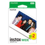 Fujifilm Instax WIDE 20 ark