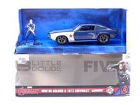 JADA TOYS 1/32 - CHEVROLET CAMARO WITH WINTER SOLDIER FIGURE - 1973 33073BL