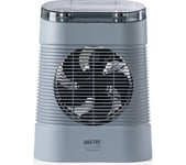 Dreamland Silent Power Protection Hot & Cool Fan Heater - Grey, Silver/Grey