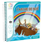 SmartGames - L'Arche de Noé - Jeu de Voyage Magnétique - Embarquez tous les animaux à bord - 48 Défis de Différents Niveaux - 1 Joueur - A partir de 5 Ans