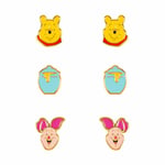 Disney Winnie The Pooh Stud Earrings Set of 3