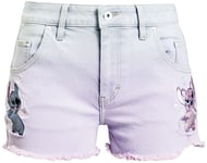 Lilo & Stitch Stitch and angel Shorts denim