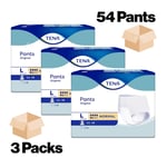 Tena Pants Normal Original Large Adult Nappies Incontinence Pants 3 Packs of 18