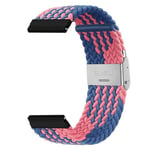 Flettet elastisk armbånd Garmin VivoActive 5 - bluepowder