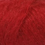 Kid- Silk Uni Color Garn Mohair Silke 25 g röd 14 Drops