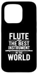 iPhone 15 Pro Flute Instrument Player Quote Orchestra Flutist Musician Case