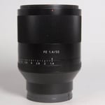 Sony Used FE 50mm f/1.4 ZA Zeiss Planar T* Lens